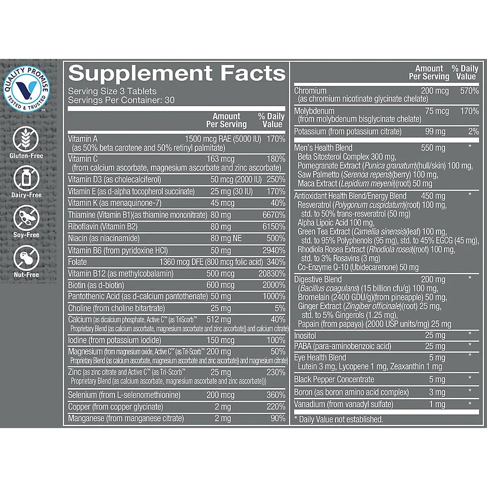 Gold Multivitamin 90 Tablets Z45566