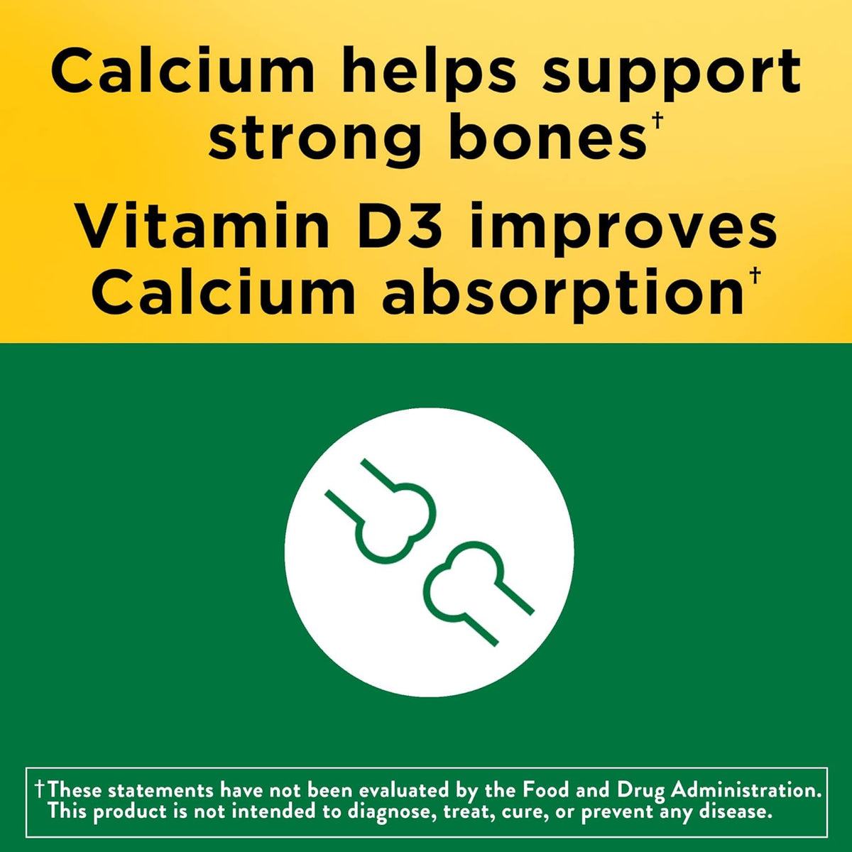 Calcium 600 mg with Vitamin D3 Dietary Supplement 100 Softgels X197