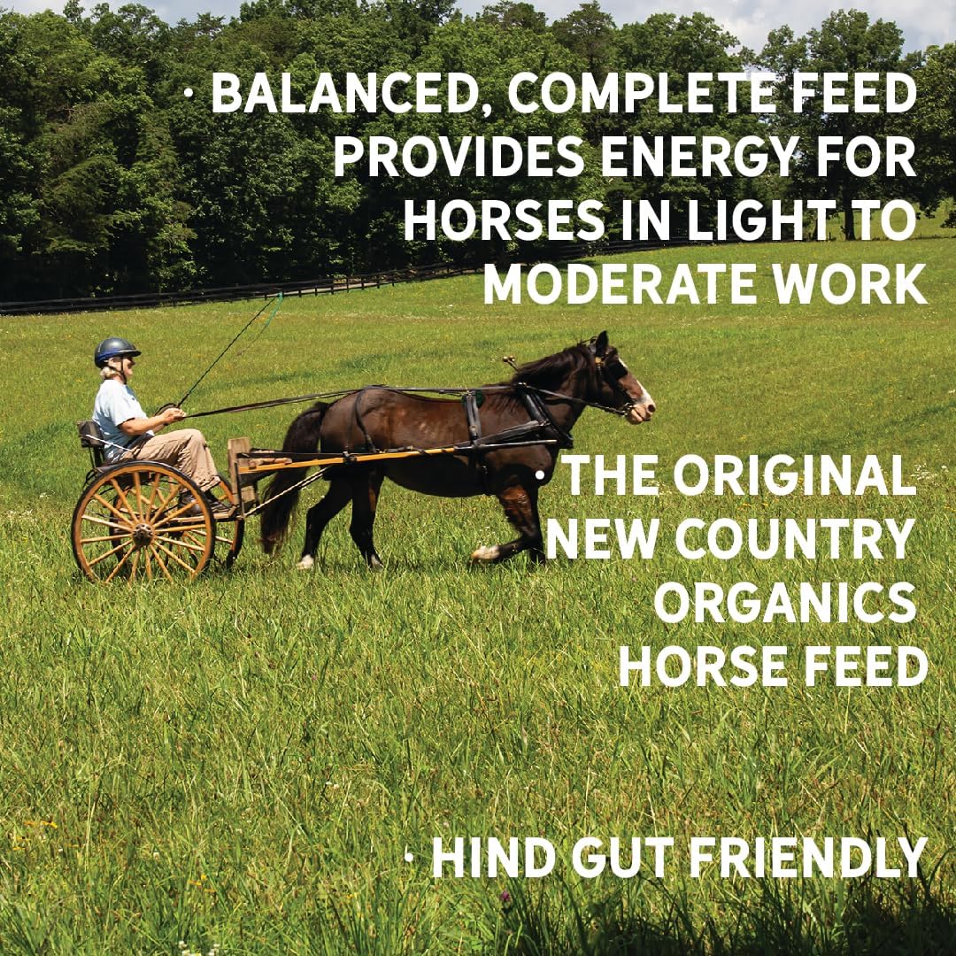 40 lbs Certified Organic Horse Feed R285