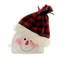 Lighted Snowman with Cap Glass T713671
