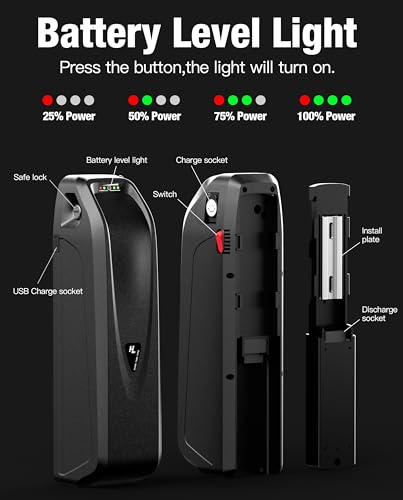 48V 20Ah Li-ion Battery Pack for Electric Bike F1260