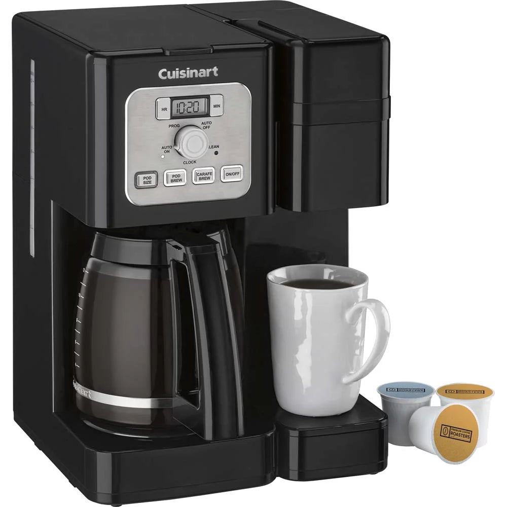 Black Silver Coffee Center Brew Basics U412