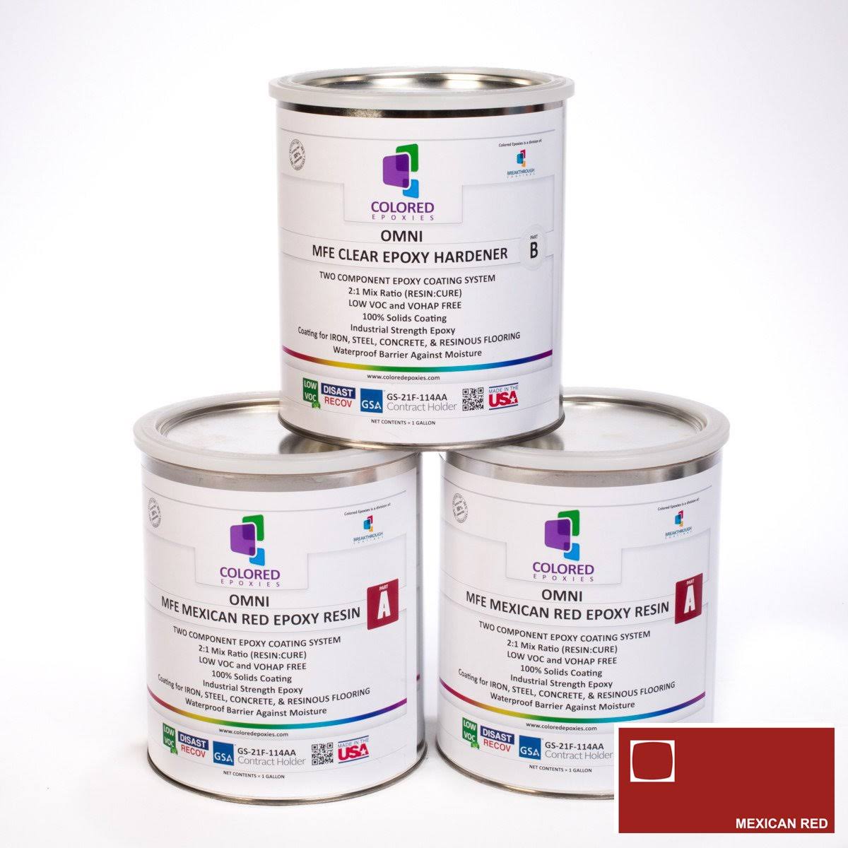 Red Epoxy Resin Coating J2790