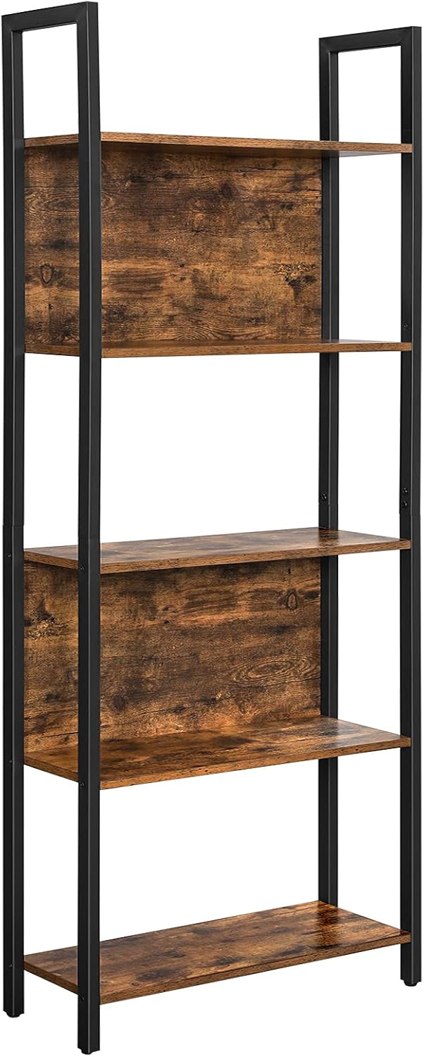 5-Tier Steel Frame Bookshelf J192880