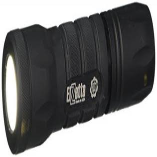 1-Cell Flashlight with Standard Bezel Ring Lens High Low Tailcap F1631