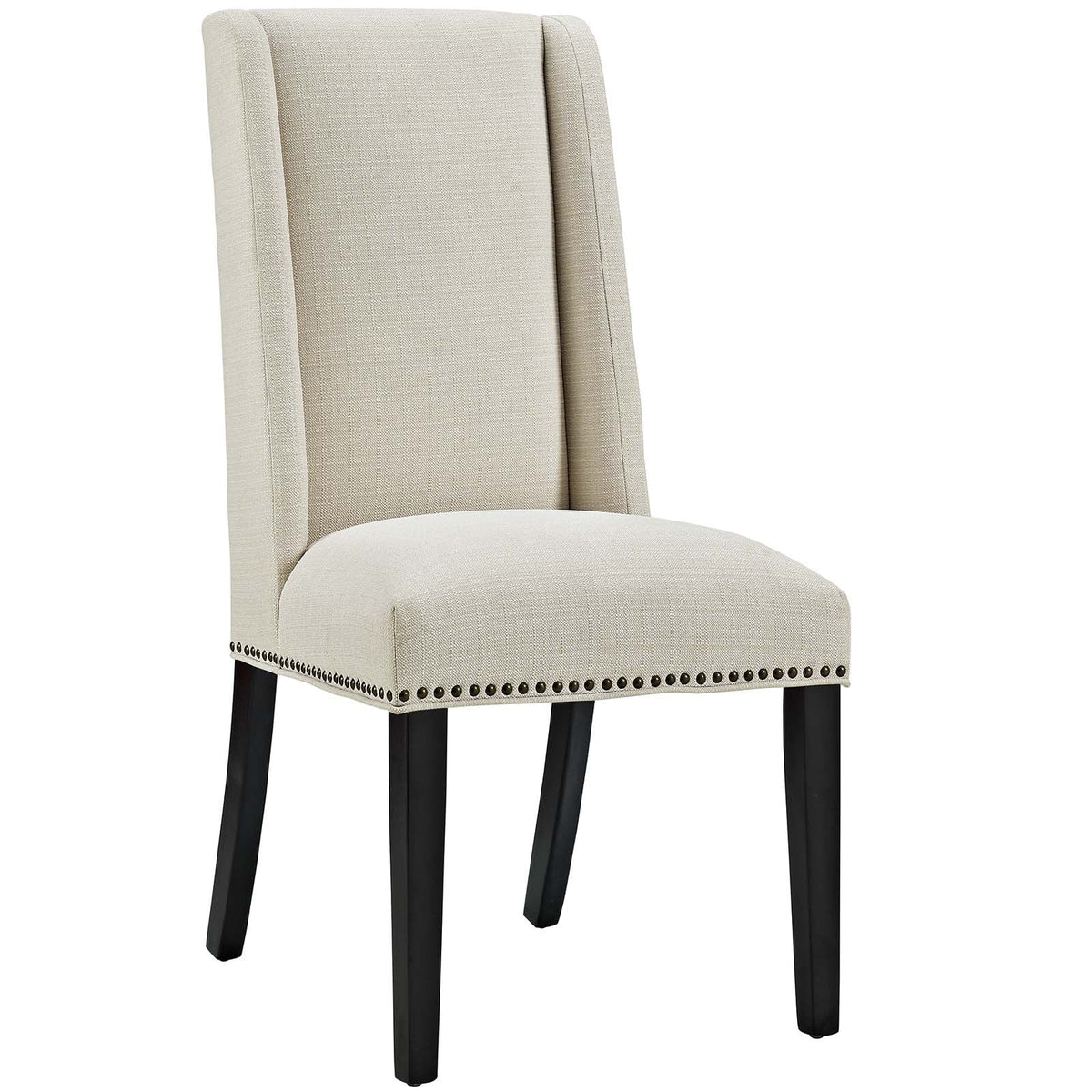 Beige Fabric Dining Chair Y65514