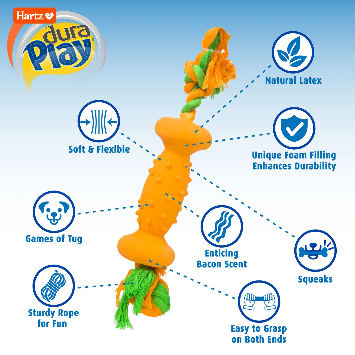 Bacon Scented Dog Toy O74486
