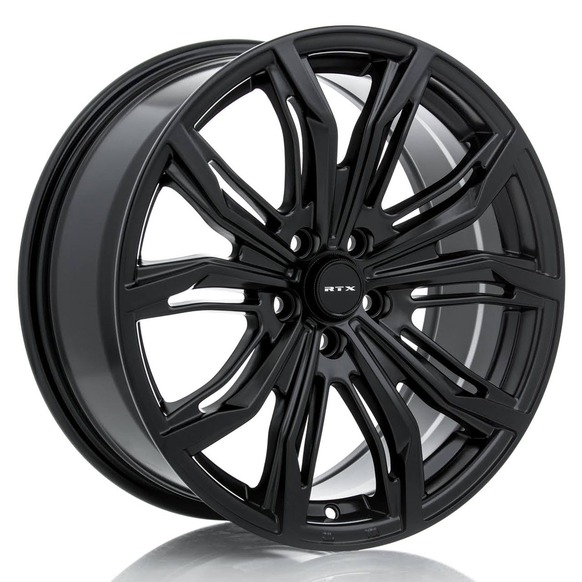 Black 16x7 5x105 Wheel E123