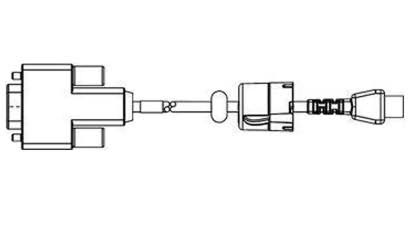 RS-232 Mini USB Serial Cable T5848