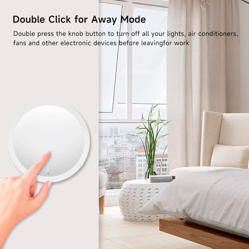 ZigBee Smart Knob Switch Wireless Rotatable Dimmer Switch Y1674