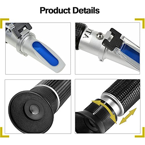 ATC Dual Scale Brix Refractometer L314