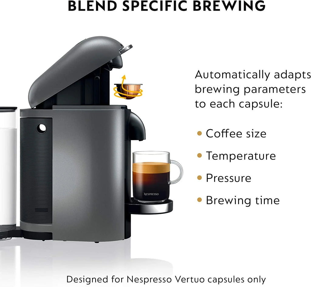 Silver Coffee and Espresso Maker V480232