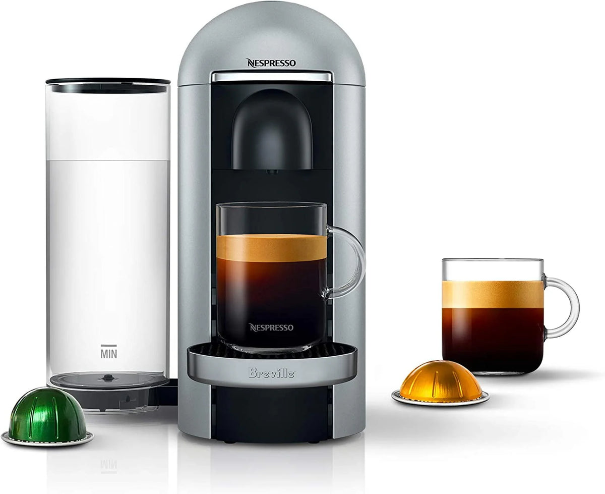 Silver Coffee and Espresso Maker V480232