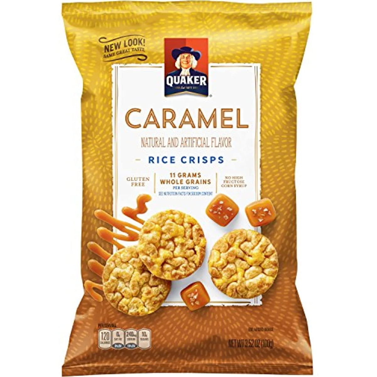 Gluten Free Caramel Rice Crisps, 7.04Oz, 6 Count Y3438