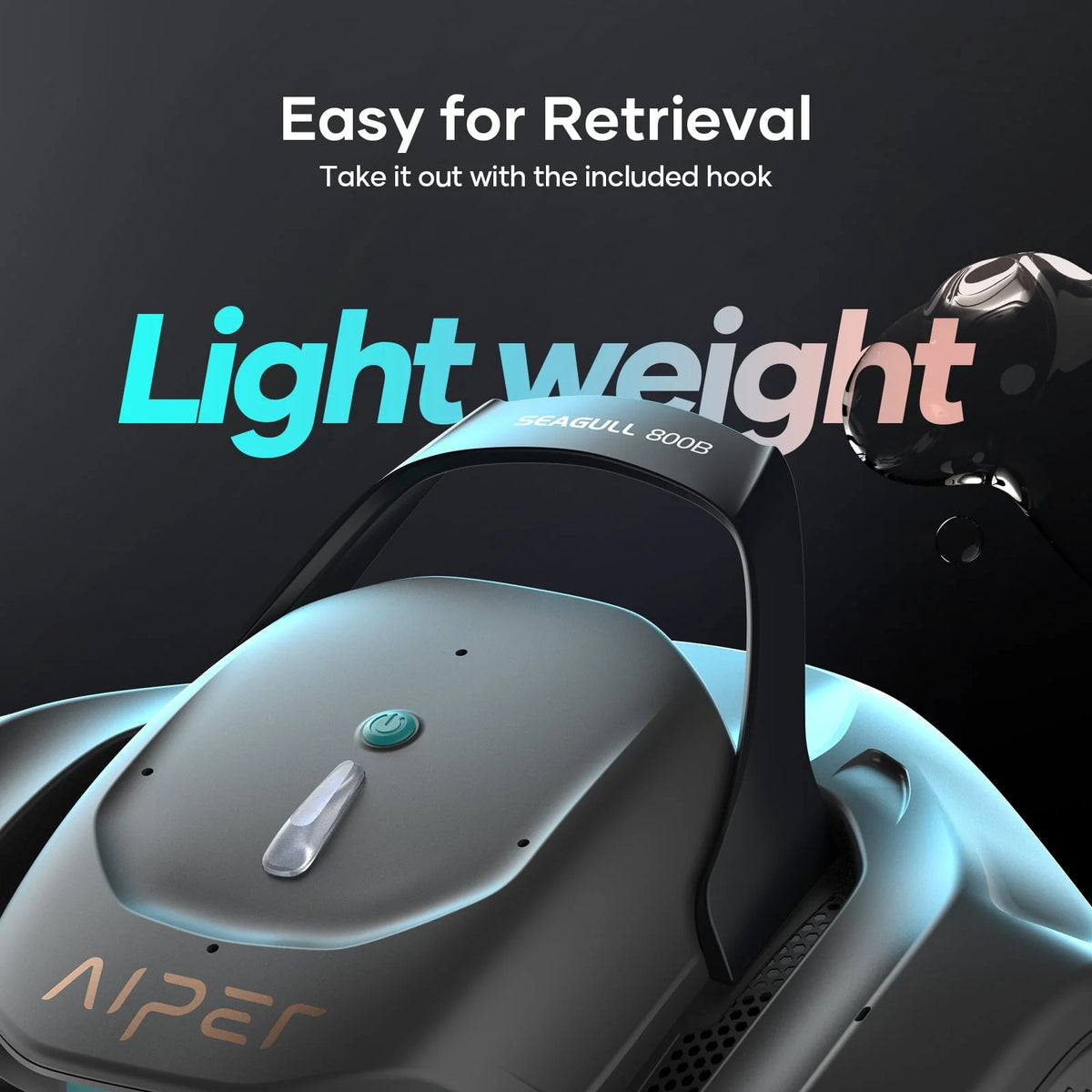 Cordless Robotic Pool Cleaner P822082