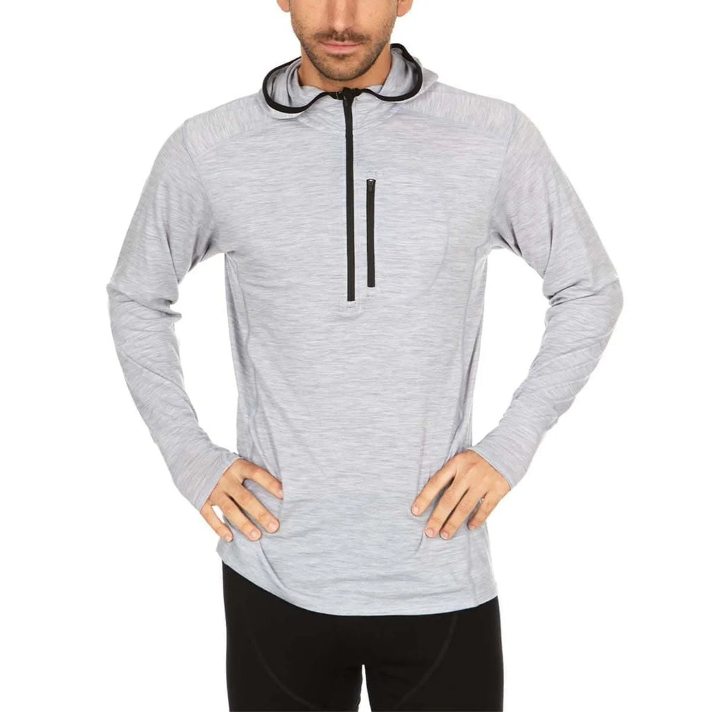 Wool 1/4 Zip Merino Sun Hoodie J1248