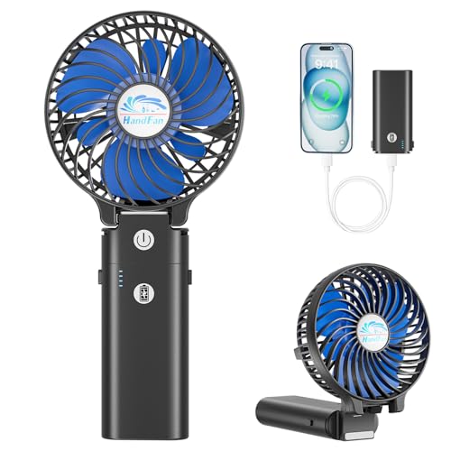 5200mAh Rechargeable Portable Handheld Fan W8416