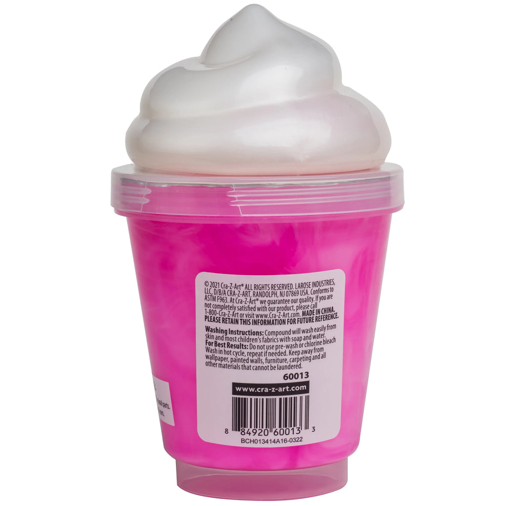 Strawberry Pink Smoothie Swirl Slime Jar C69225