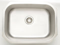 Stainless Steel Chrome 24.75-Inch 18-Gauge Kitchen Sink W399