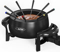 3 Quart Electric Non-Stick Fondue Pot Set with 8 Forks E59632