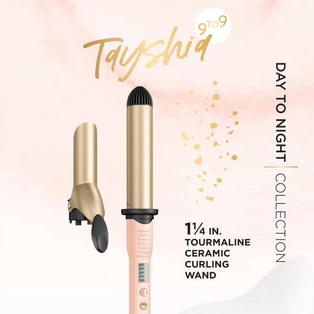 1.25" Tourmaline Ceramic Hair Curling Iron N8544