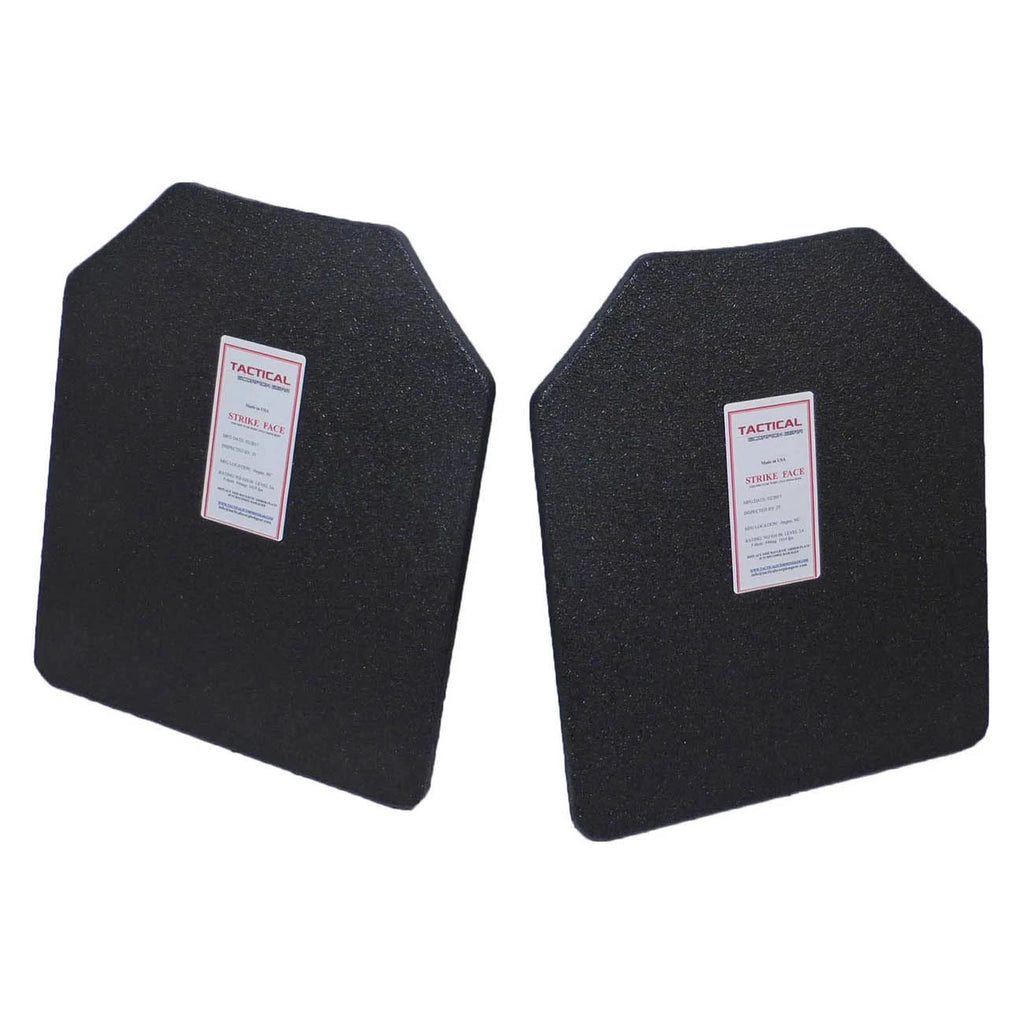 Level IIIA Body Armor Pair Hard Plates W7844