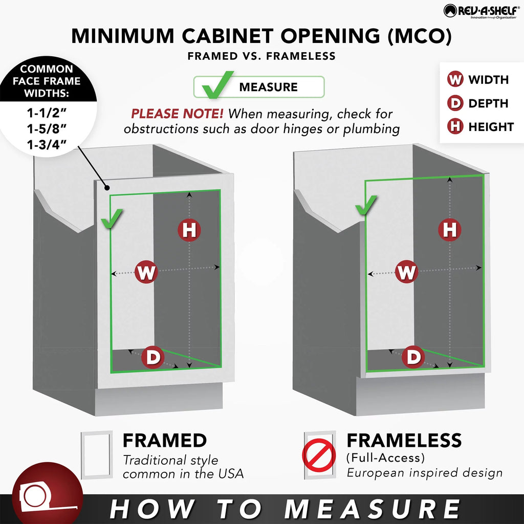 6 In Wood Wall Filler Cabinet Organizer L909788