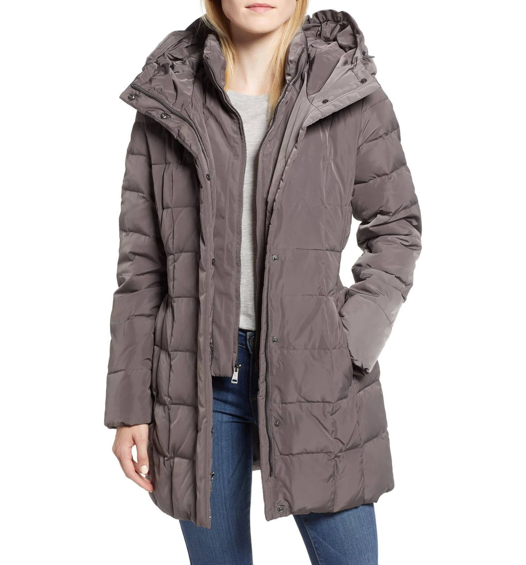 Hooded Down Puffer Coat P12672