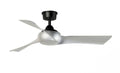 Black / Nickel Ceiling Fan with Brushed Nickel Blades K6474