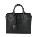 Black Grained Leather Nano Sac De Jour G278769