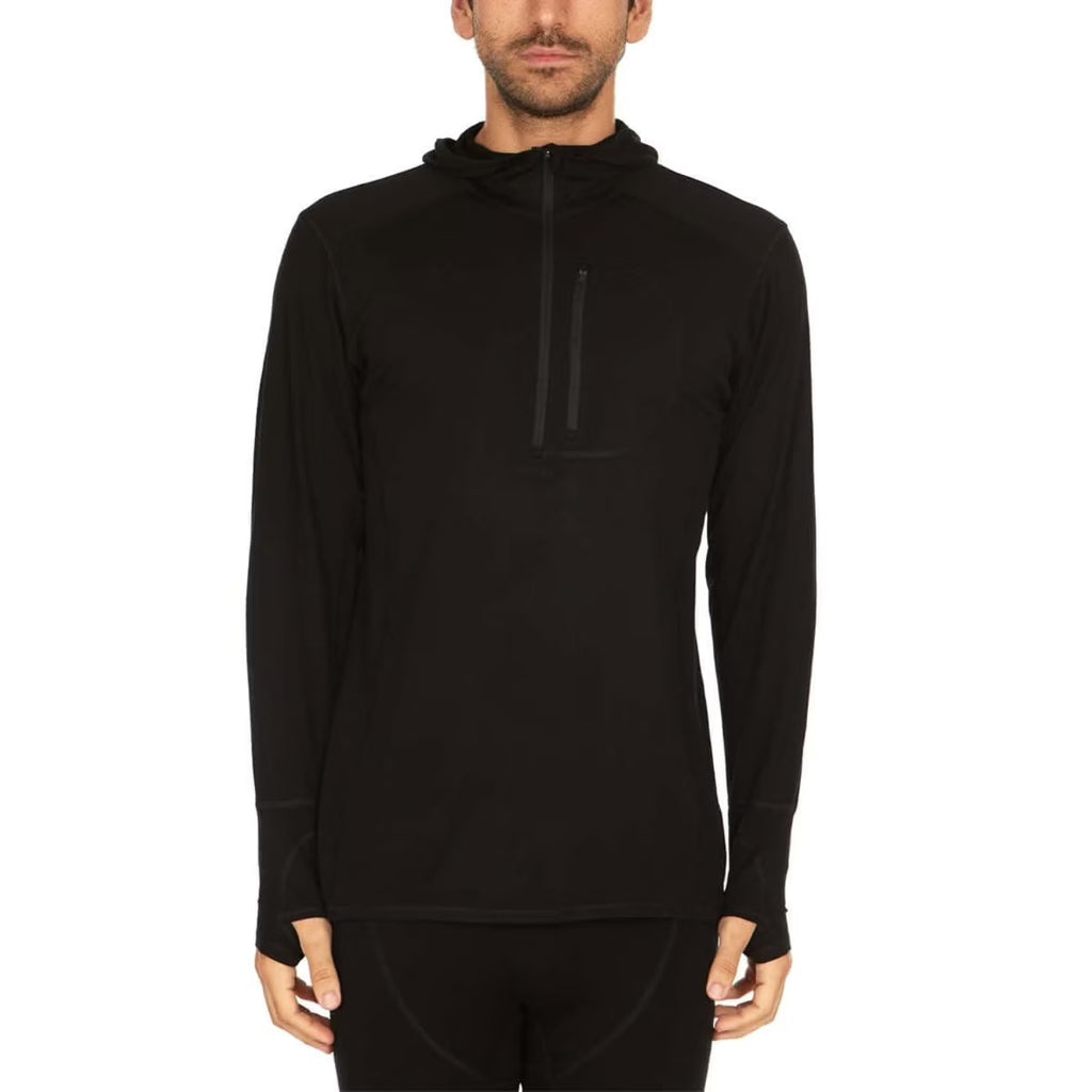Wool 1/4 Zip Merino Sun Hoodie J1248