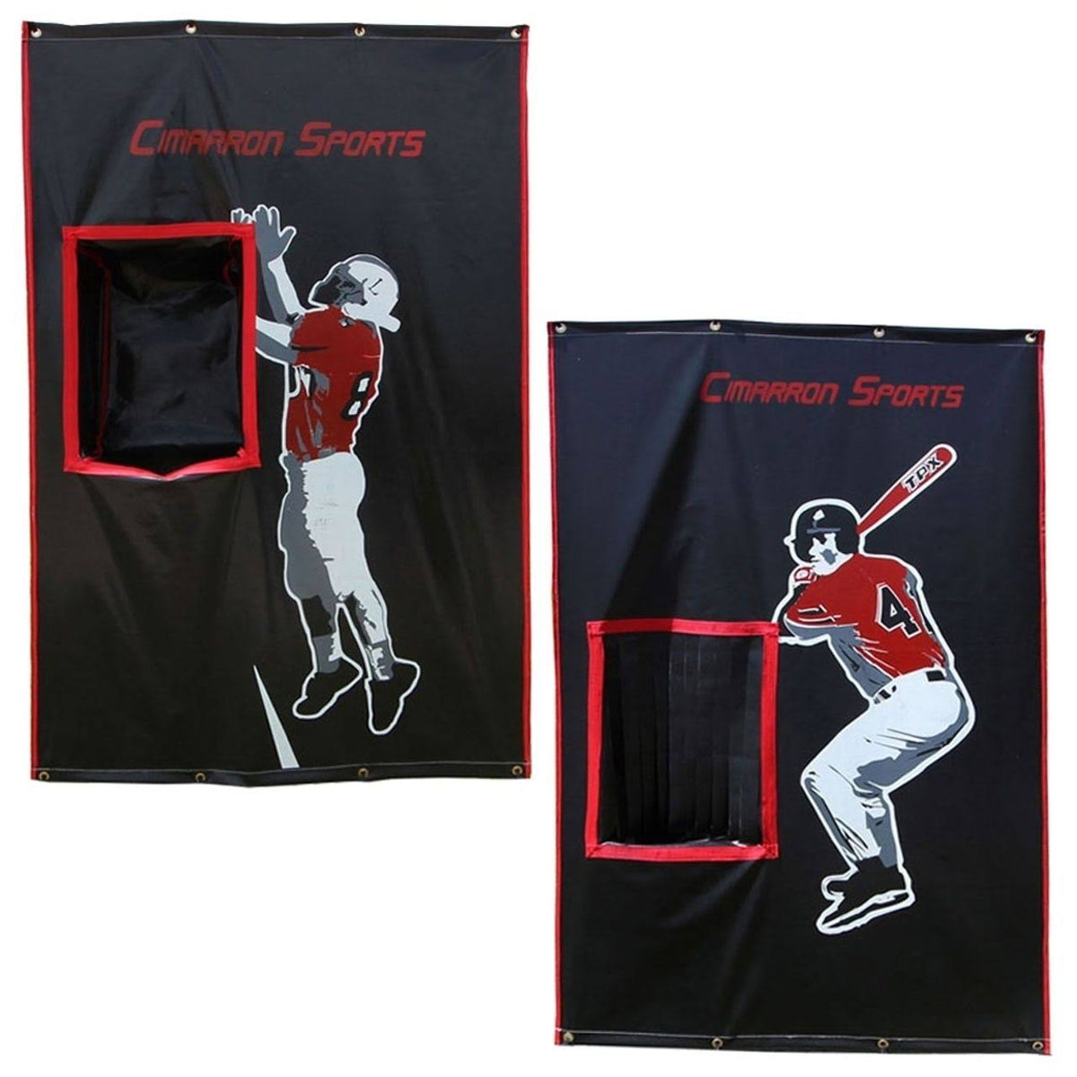 2-Sport Catcher Vinyl Backstop B477