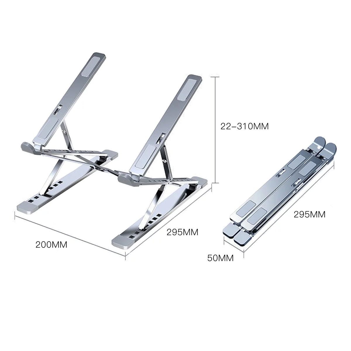 Portable Aluminum Laptop Stand Foldable K24366