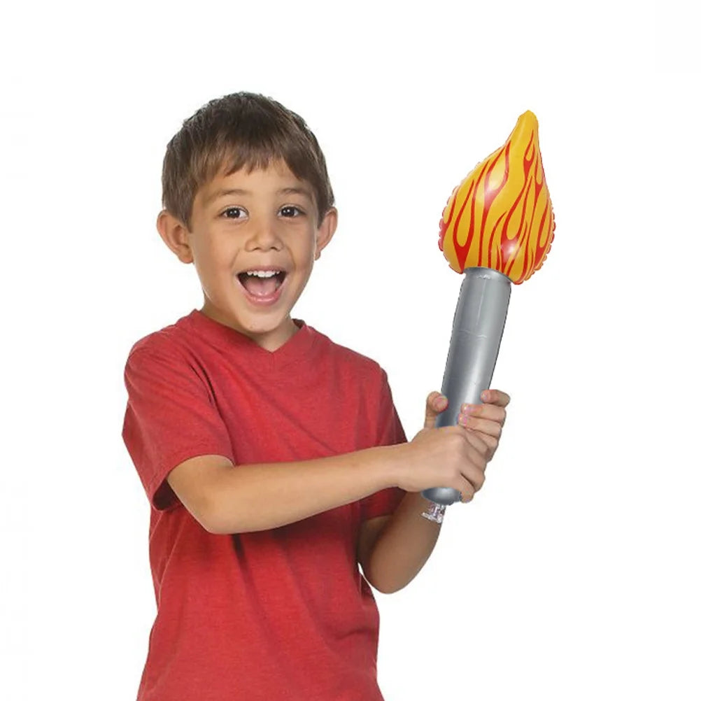Inflatable Torch Sports Games Flashlight Kids Toy B148