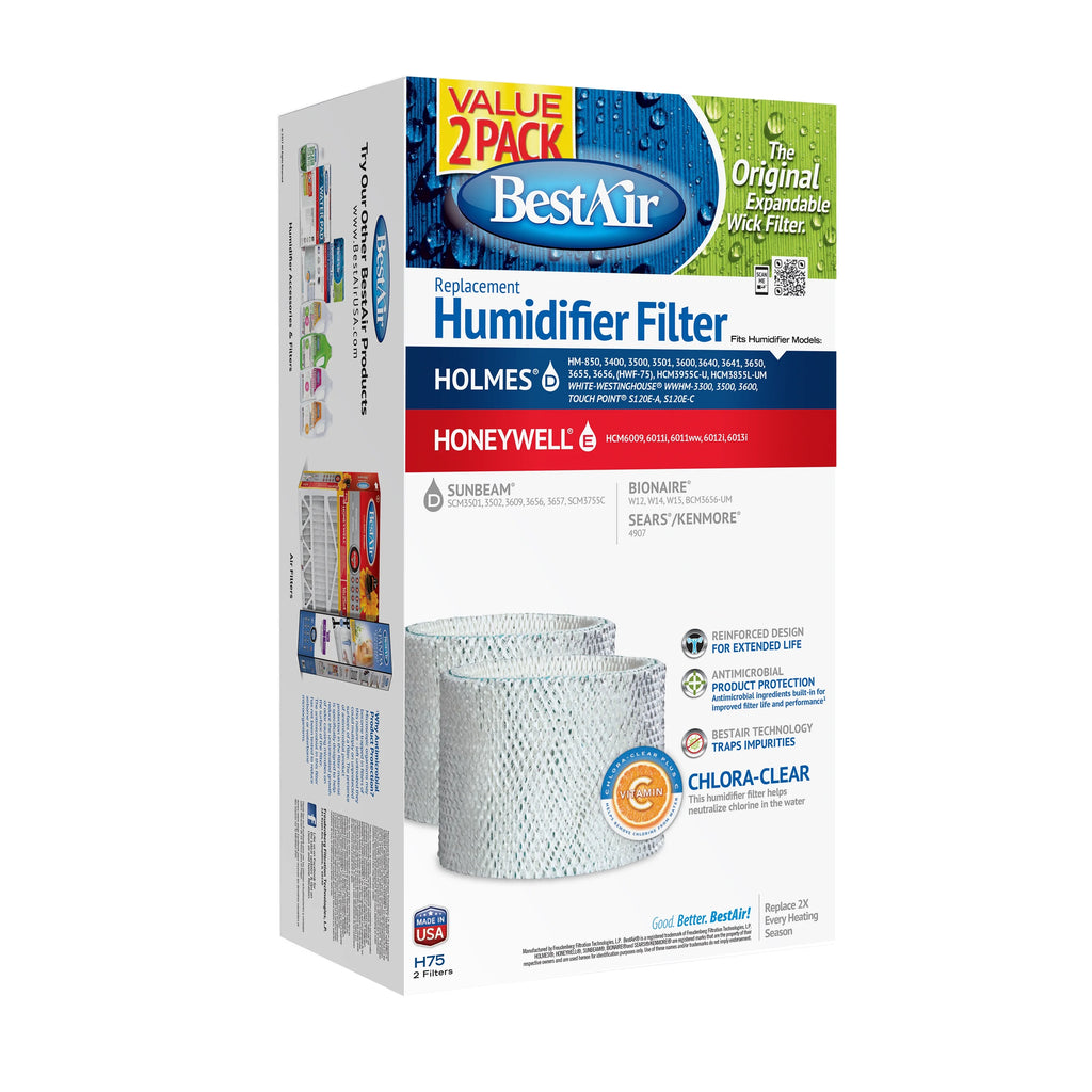2 Pack Humidifier Replacement Paper Wick V196162