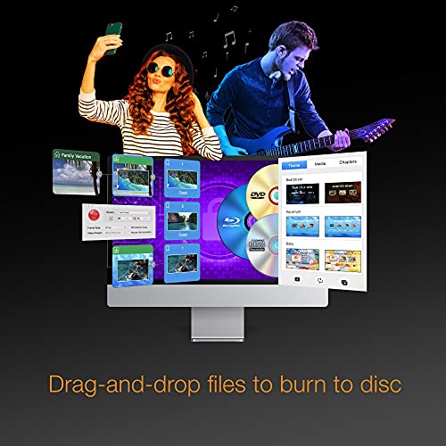 CD, DVD & Blu-ray Burner Software for Mac K2797