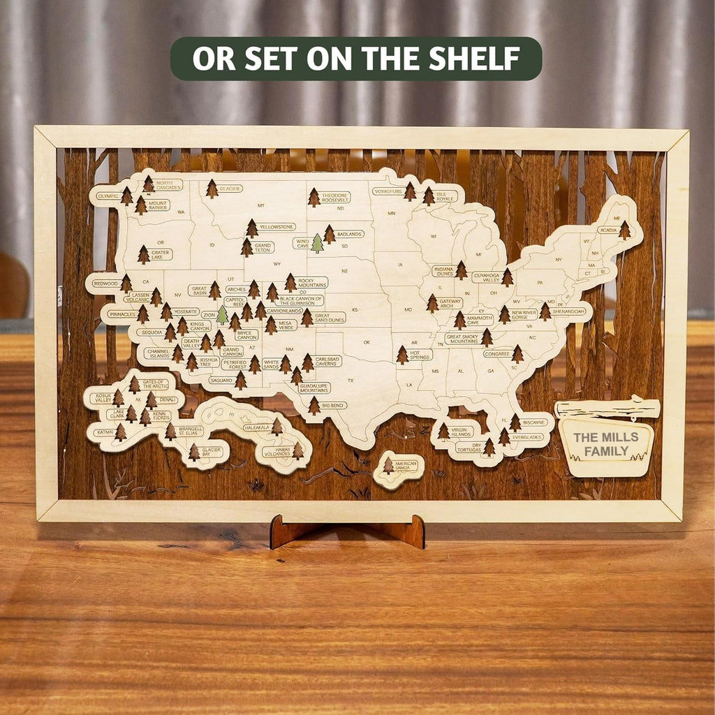 National Parks Map C7906