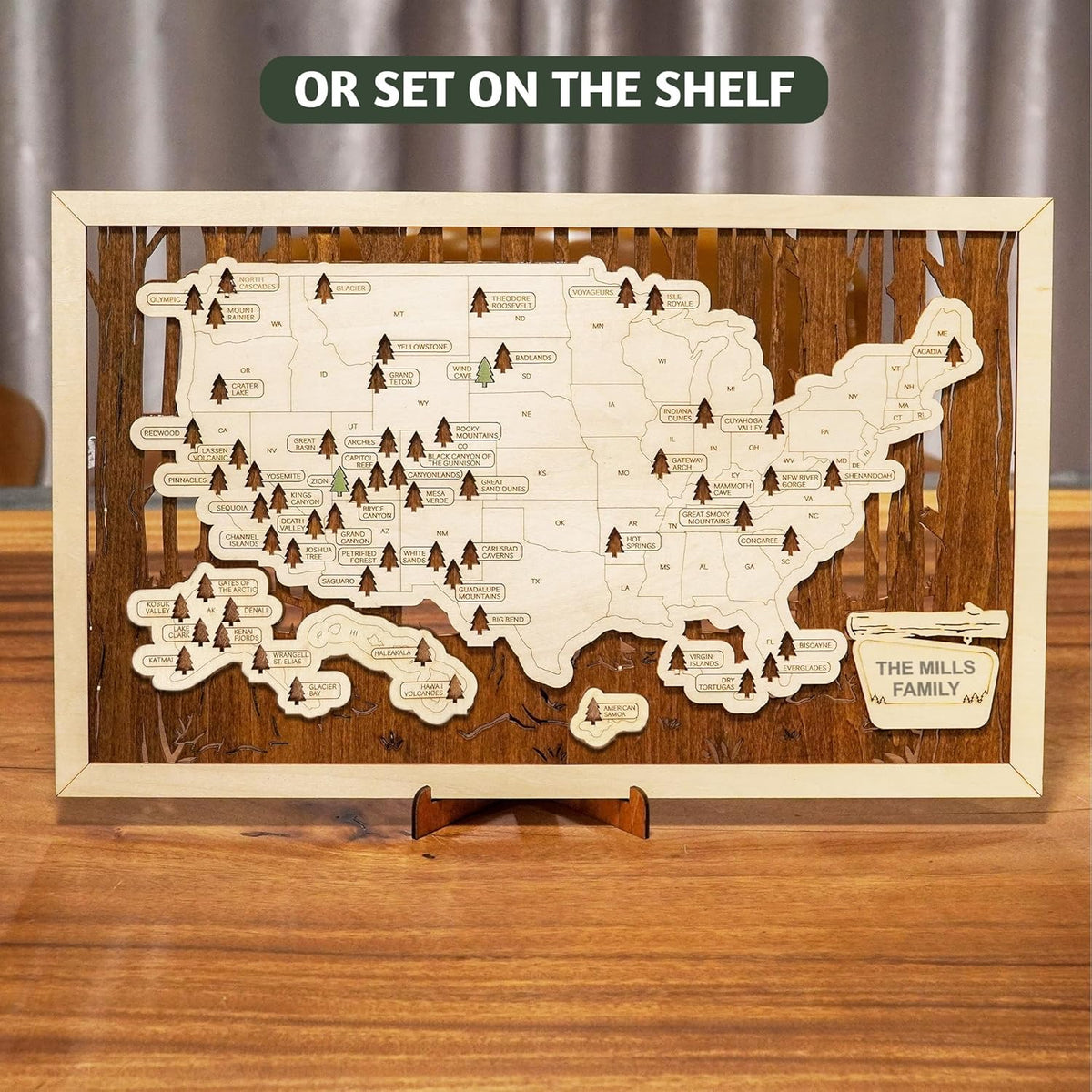 National Parks Map C7906