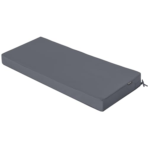 Navy Waterproof Bench Cushion 59 x 18 Inch K651471