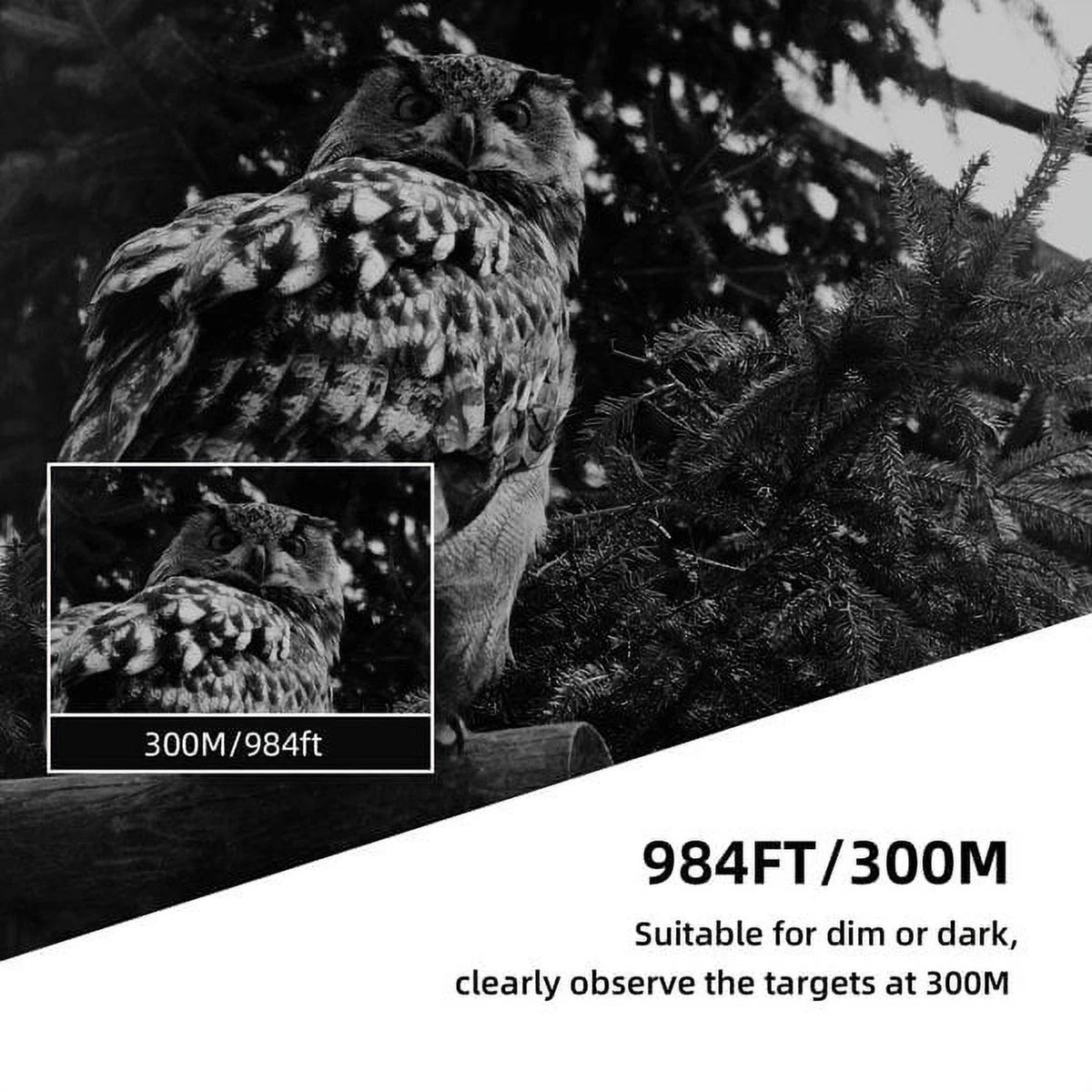 Night Vision Binoculars with 32GB SD Card 36MP 4K 5x Zoom X266