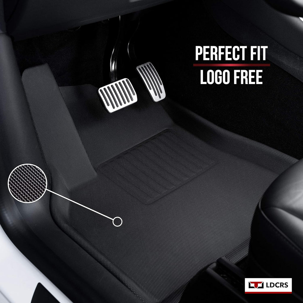 All Weather 3D Waterproof Non Slip Floor Liners Set of 3 N250069