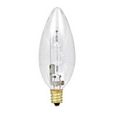 Clear Halogen Candelabra Base 25 Watt 2 Pack T30706