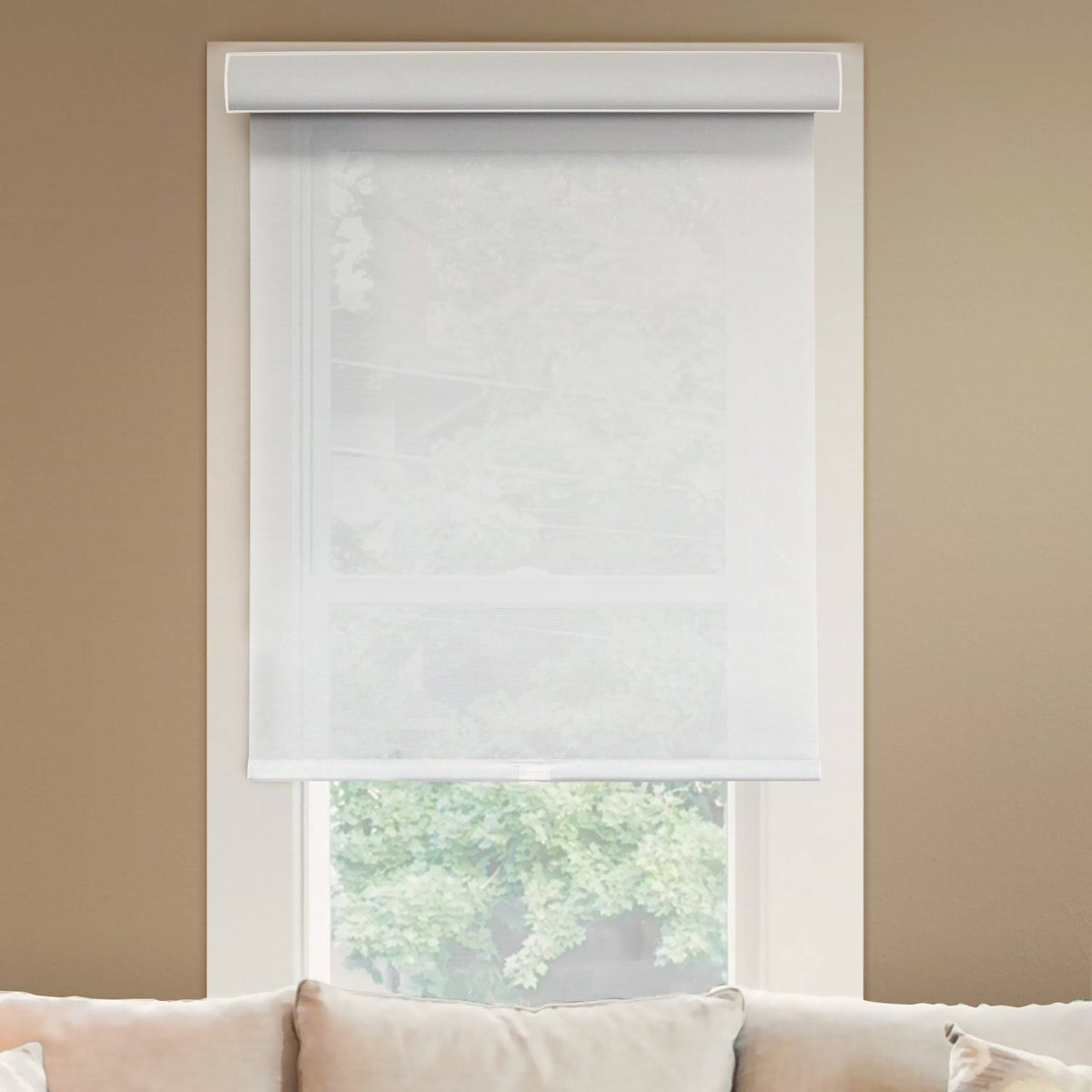 Light Filtering Cordless Roller Shades, 65 inch x 72 inch G850