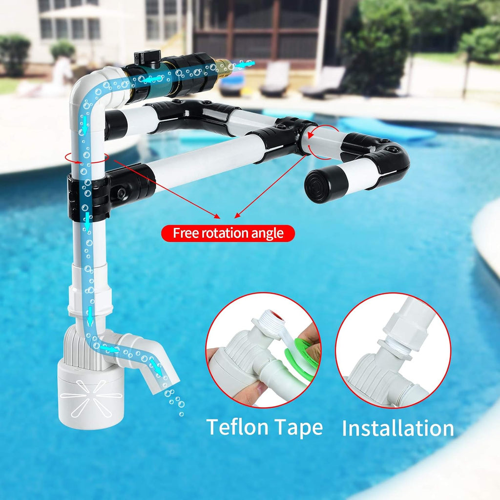 Pool Water Leveler with 3/4'' Hose Connector, Pack of 2 L358090