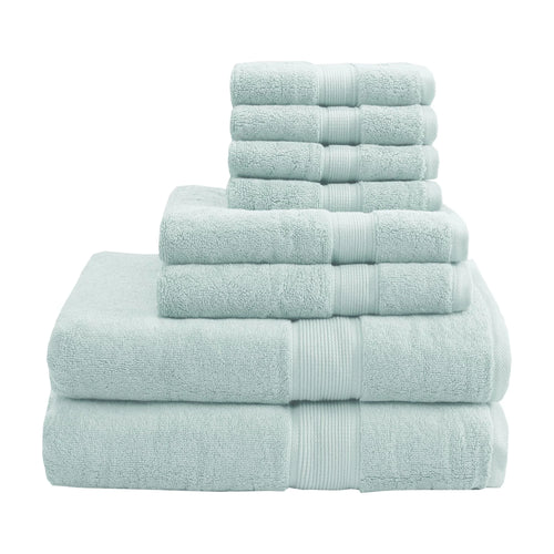 100% Cotton 8-Piece Towel Set F829