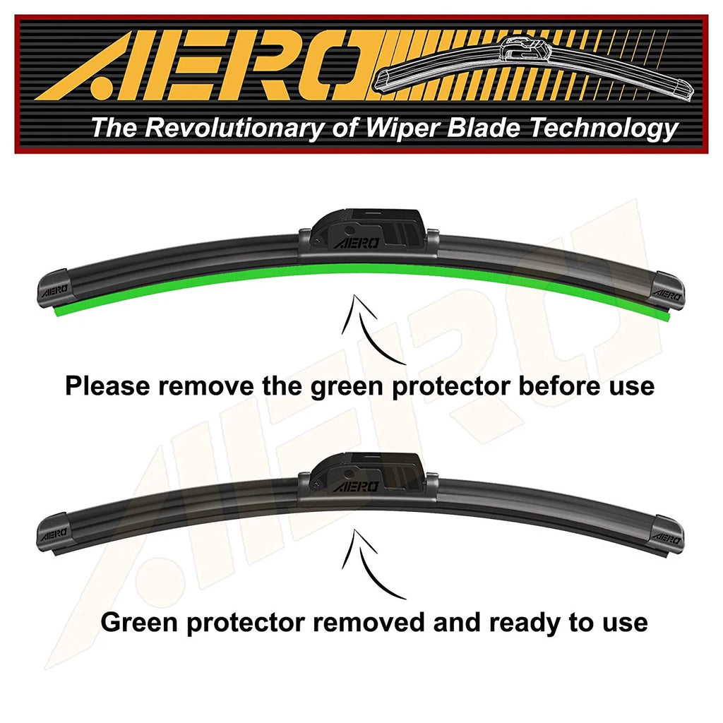 Pontiac G8 2009-2008 26"+15" All-Season Windshield Wiper Blades Set of 2 Q445