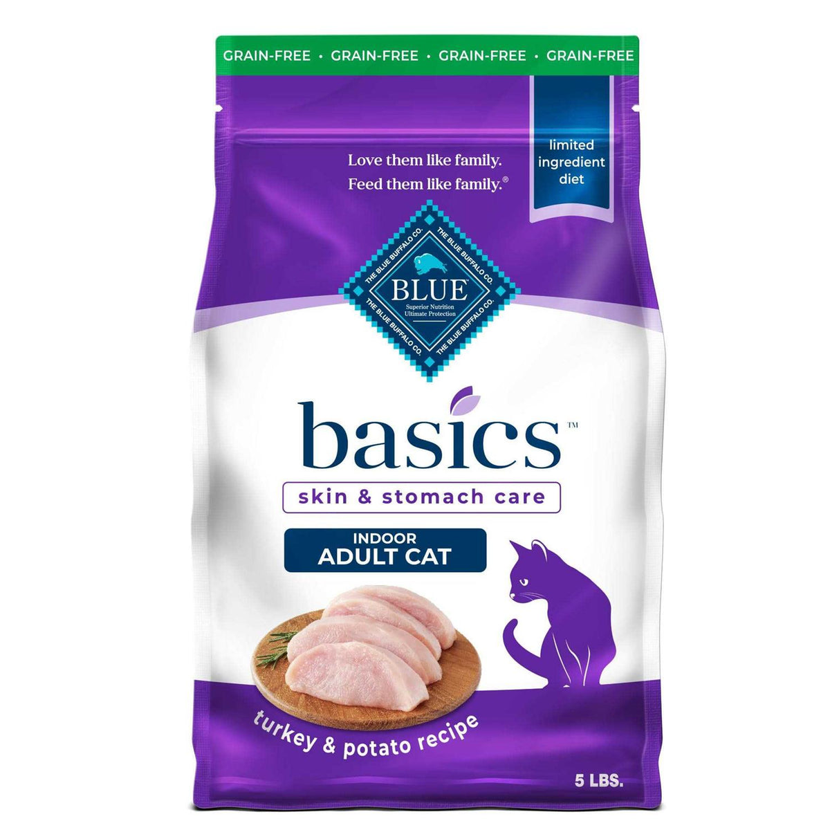 Grain-Free Adult Indoor Dry Cat Food H843