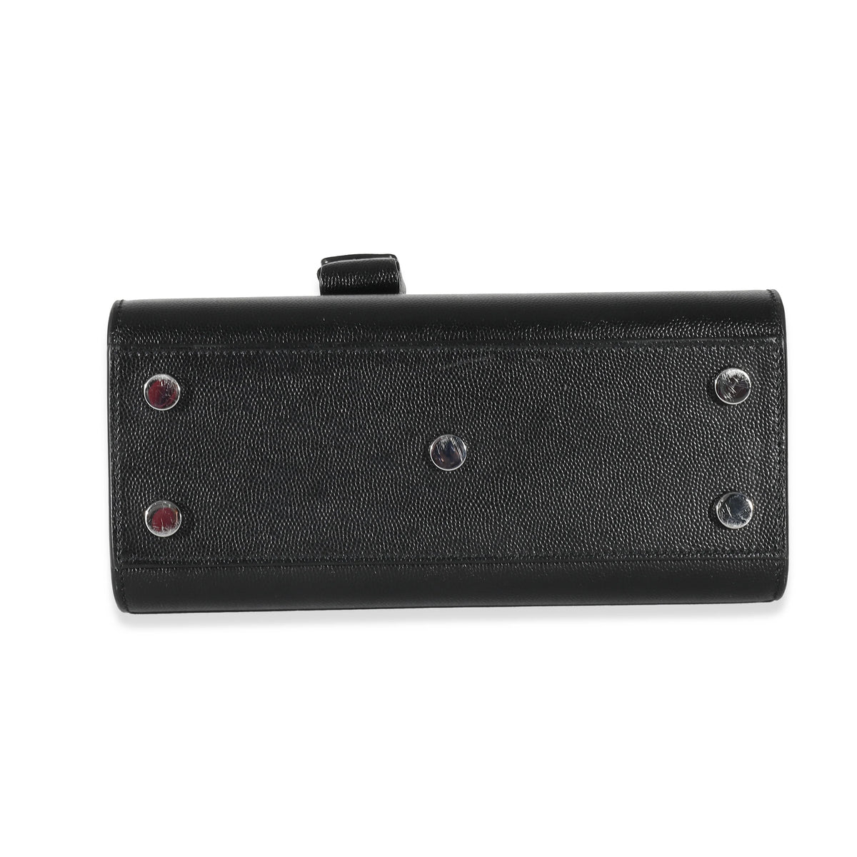 Black Grained Leather Nano Sac De Jour G278769