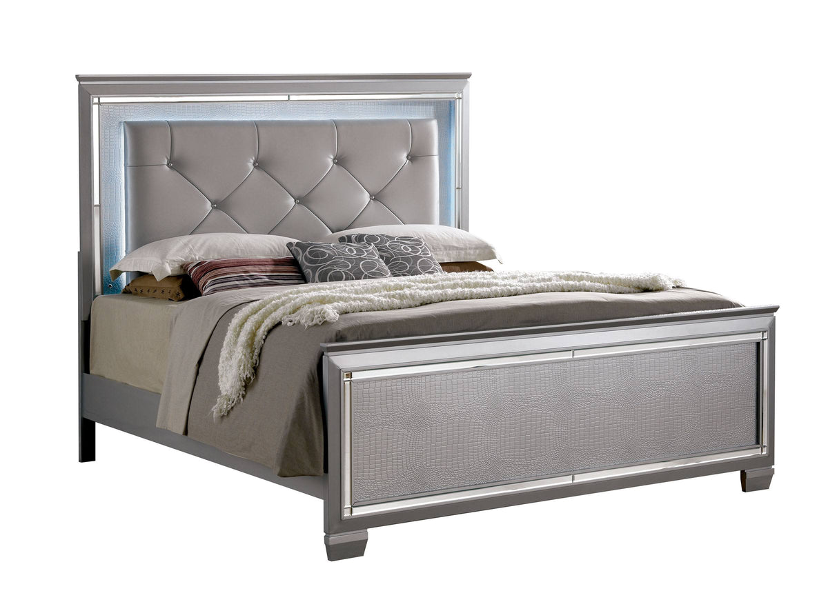 Silver Nightstand U3748