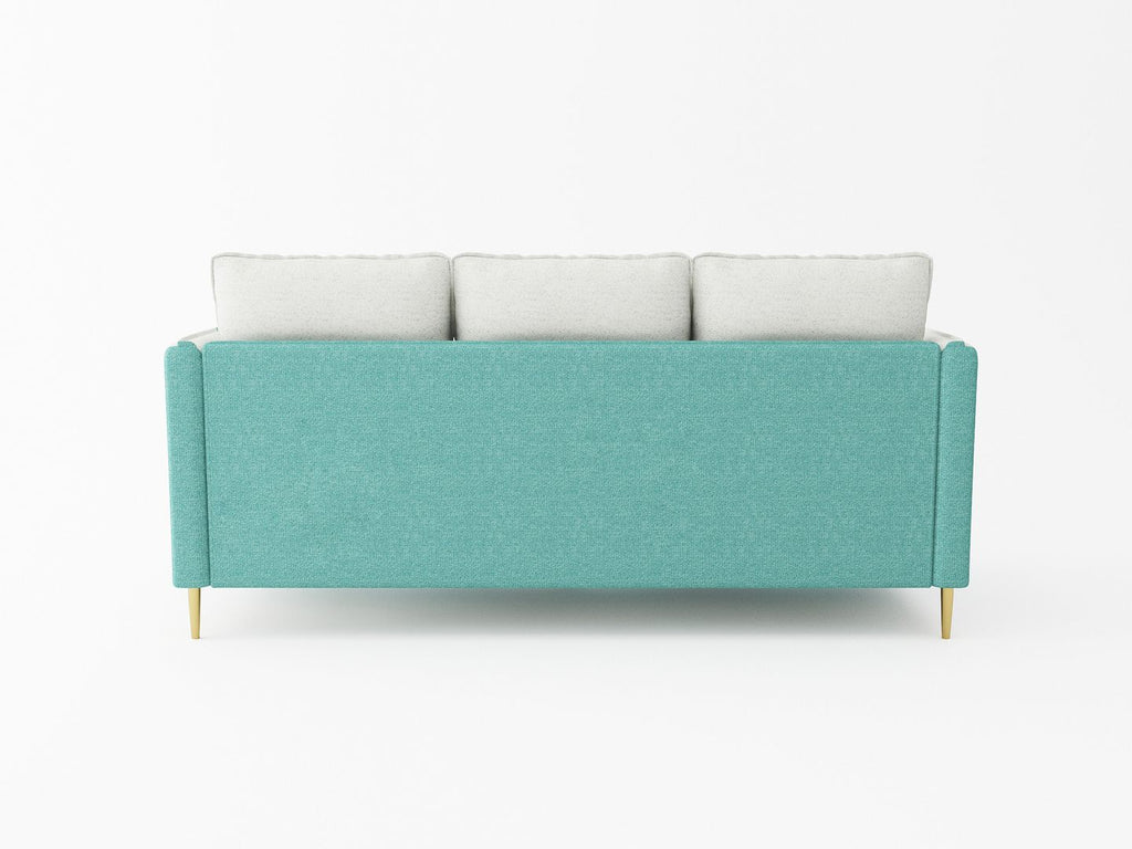 Transitional Futon Sofa with Metal Legs D4137